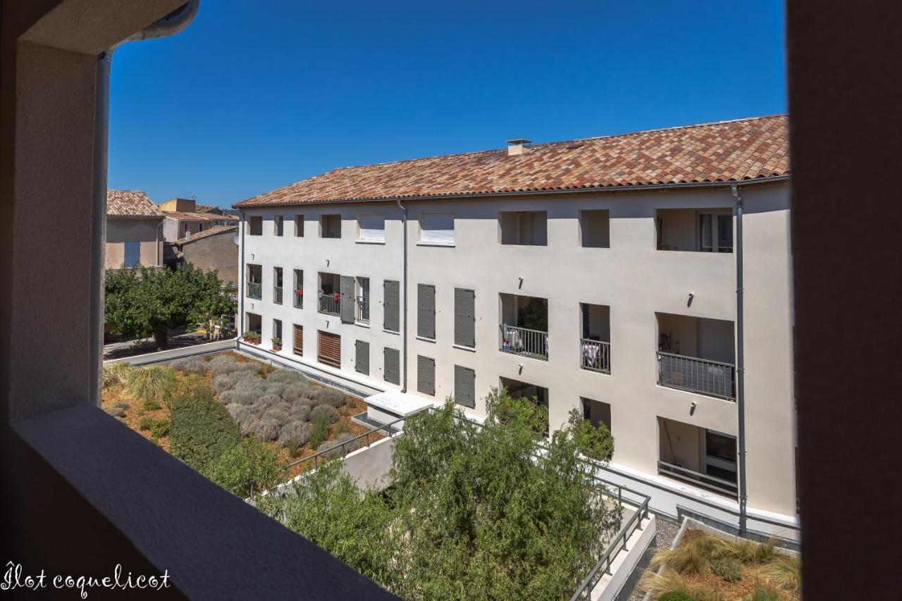 Ilot Coquelicot - Parking Gratuit Securise - Ac Clim - Ascenseur - Balcon Daire LʼIsle-sur-la-Sorgue Dış mekan fotoğraf